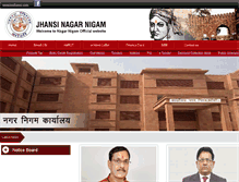 Tablet Screenshot of jnnjhansi.com